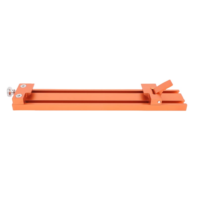Circular Saw Guide Rail Aluminum Alloy Adjustable Cutting Machine Base Guide Woodworking Electric for Accurate Milling Tasks Widened Orange - Image 5