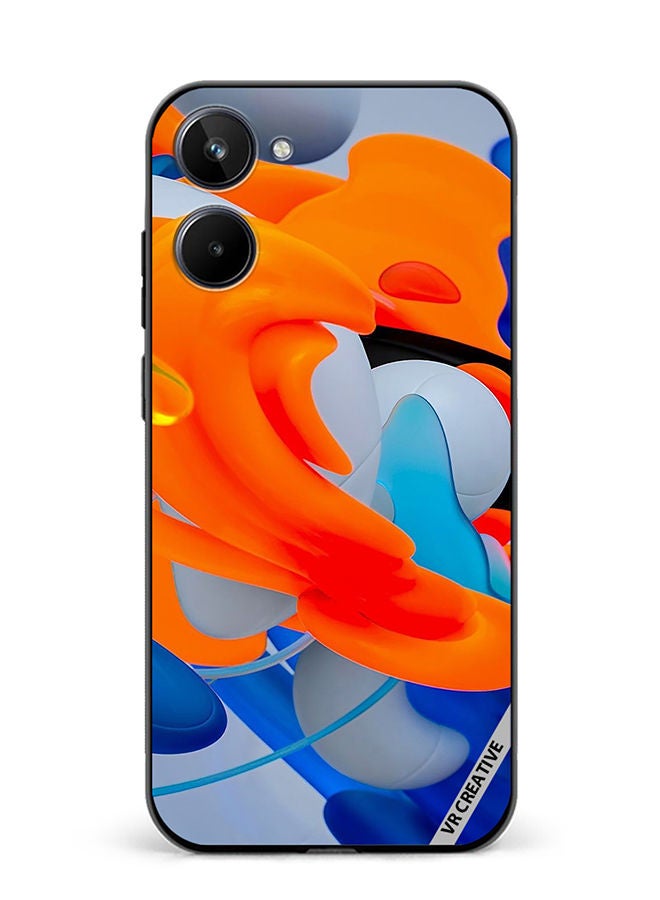 VR CREATIVE Protective Case Cover For Realme 10 Design Multicolour - Image 1