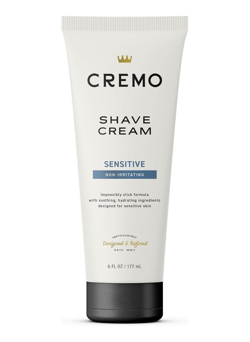 cremo Shaving Cream Barber Grade Sensitive Shave Cream 6 Fl Oz - Image 1