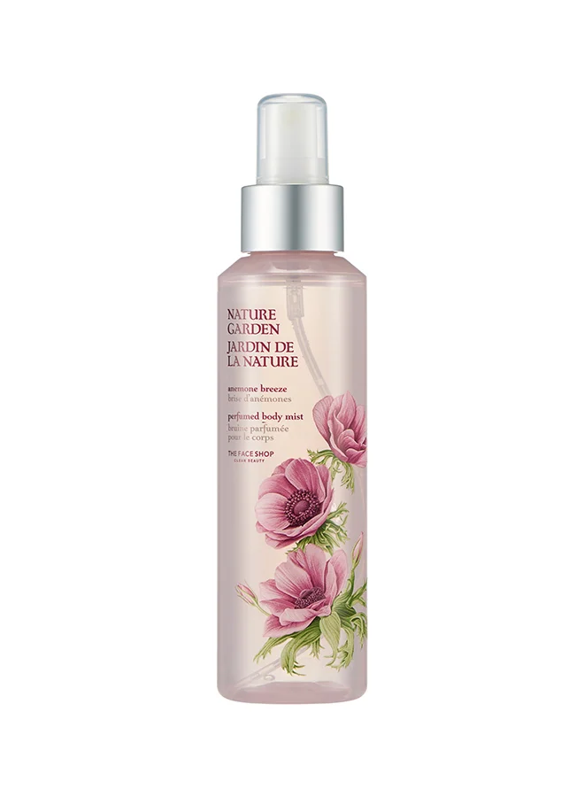 ذا فيس شوب NATURE GARDEN ANEMONE BREEZE PERFUMED BODY MIST