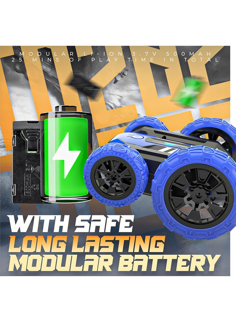 Remote Control Car - Double Sided RC Stunt Car, 360 Flip Spinning RC Cars with Bright Lights, Outdoor All Terrain Rechargeable Electric Car - Image 5