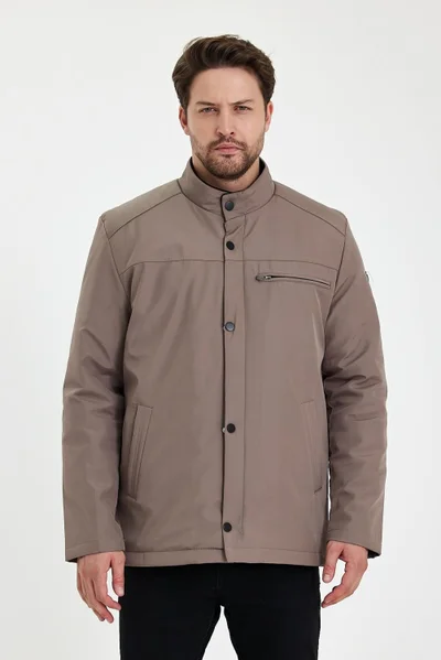 Sivaist Cream Thick Fur Classic Wind and Waterproof Jacket&Coat