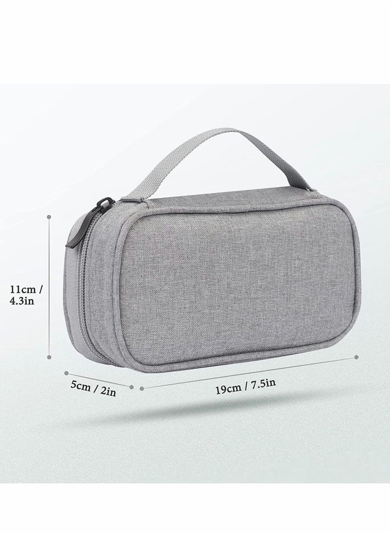 Generic Cable Organizer Bag, Travel Electronic Accessories Organizer Bag, Travel Gear Storage Carrying Sleeve Pouch for USB Cable, Earphones, Power Banks, USB Drive, SD Card, Charger Hard Disk Storage Bag - Image 4