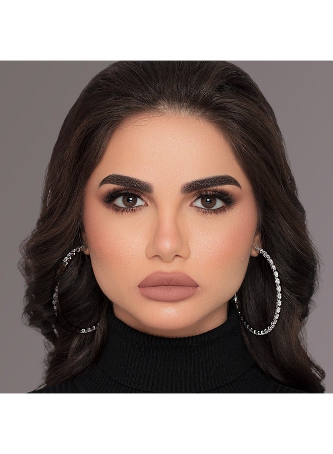 MyLens Brown Monthly Disposable Colored Contact Lenses Unisex Cosmetic Contact Lenses - Image 2