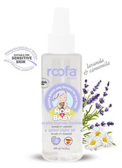 Baby Good Night Oil (Natural) 100ml – With Lavender, Chamomile & Almond Oil, Protects, Relaxes & Softens Baby’s Skin - pzsku/Z9517672EBC764A579600Z/45/_/1740004772/462c4966-2ed7-474d-925b-424261e4e1c3