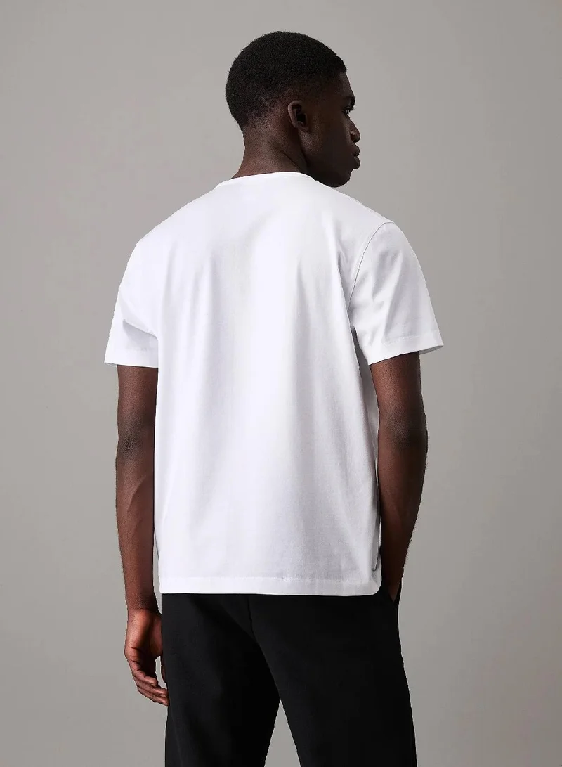 CALVIN KLEIN Tailored Mercerized Jersey T-shirt