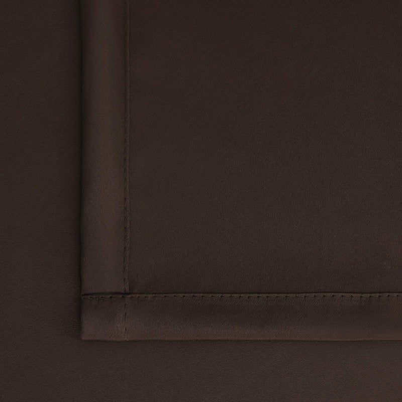 BGment بئسة بني بني ستائر 45 بوصة طولها للنافذة - قضيب جيب الغرفة المعزولة معزول الستائر غامق لغرفة نوم العربة 42 × 45 بوصة 2 لوحات - Image 5