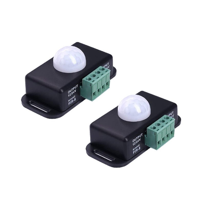 Quick sense QSWR05 12V 24V PIR Sensor Motion Sensor Switch Motion Timer Function Sign Control PIR Controller LED Strip Lightning - Image 1