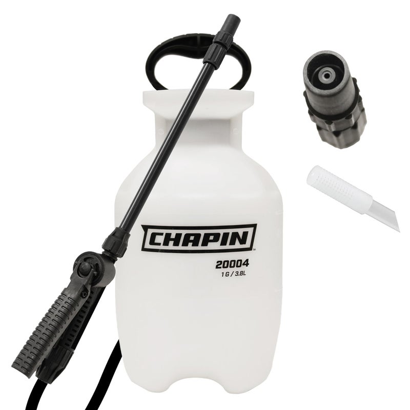 Chapin International Chapin 20004 Made in USA 1 Gallon Lawn and Garden Pump Pressured Sprayer for Spraying Plants Garden Watering Weeds and Pests