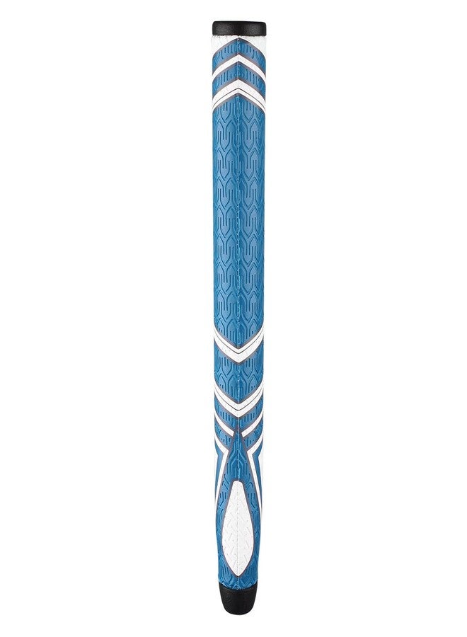Karma Big Softy 1.3 Oversize Putter Grip - White/Blue/Black - Image 3