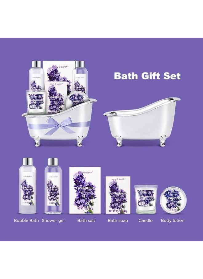 Gift Set for Women, Gift Basket for Women, Body & Earth Women Bath Set Lavender Spa Baskets with Bubble Bath, Bath Salts, Body Lotion, Scented Candle,Gifts for Women,Father's Day Gifts, Fathers Day Gi - pzsku/Z95179EB253057AB5B0D3Z/45/_/1690862773/139ad974-1b3b-4dbd-b50f-724580598ff5