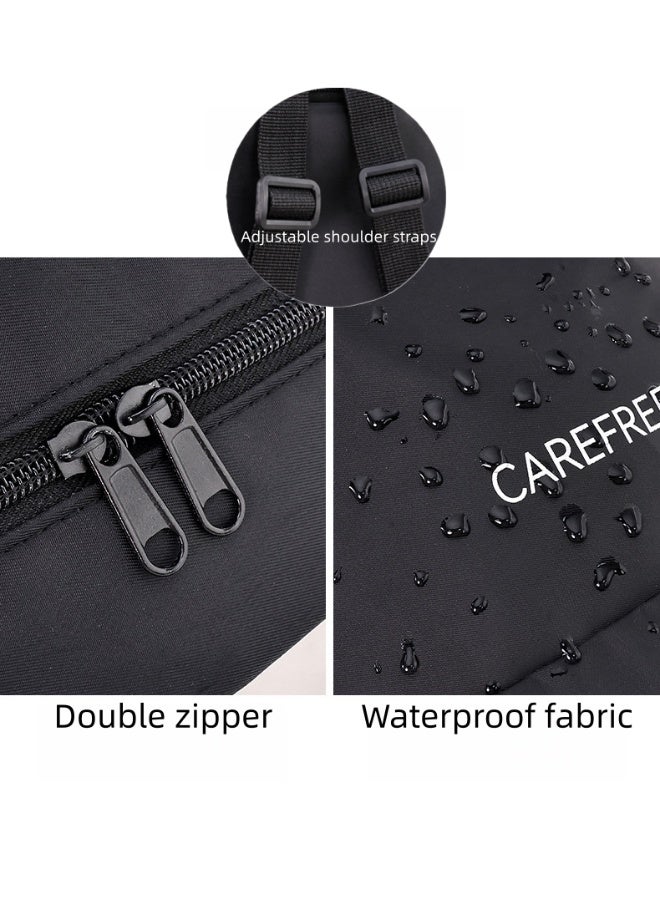 Swimming bag with waterproof pockets, beach backpack, suitable for swimming, fitness, yoga, play, and exercise. - Image 5