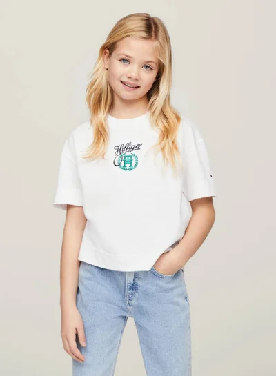 TOMMY HILFIGER Th Monogram Script Logo T-Shirt