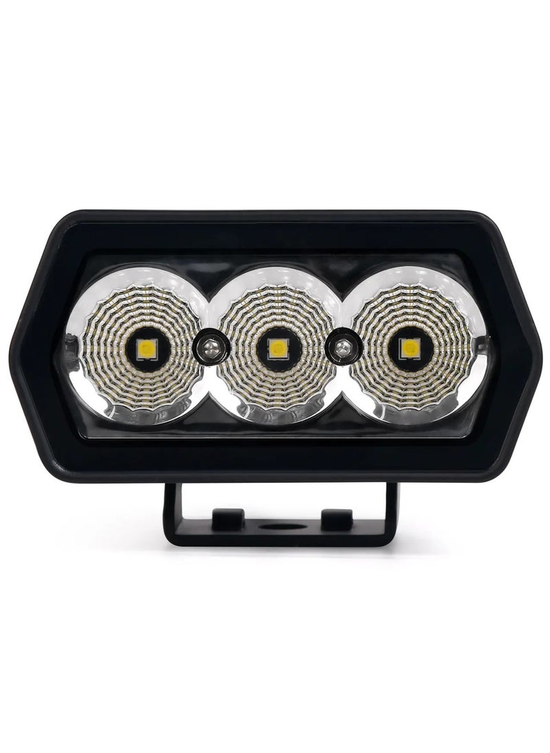 Toby's Toby's New 12V Auto Work Light Led Waterproof,4.5in 15W 3LED 5700K White Work Light IP68 Ultra Slim Lamp Bar Stripe for Offroad Ships  - Image 2