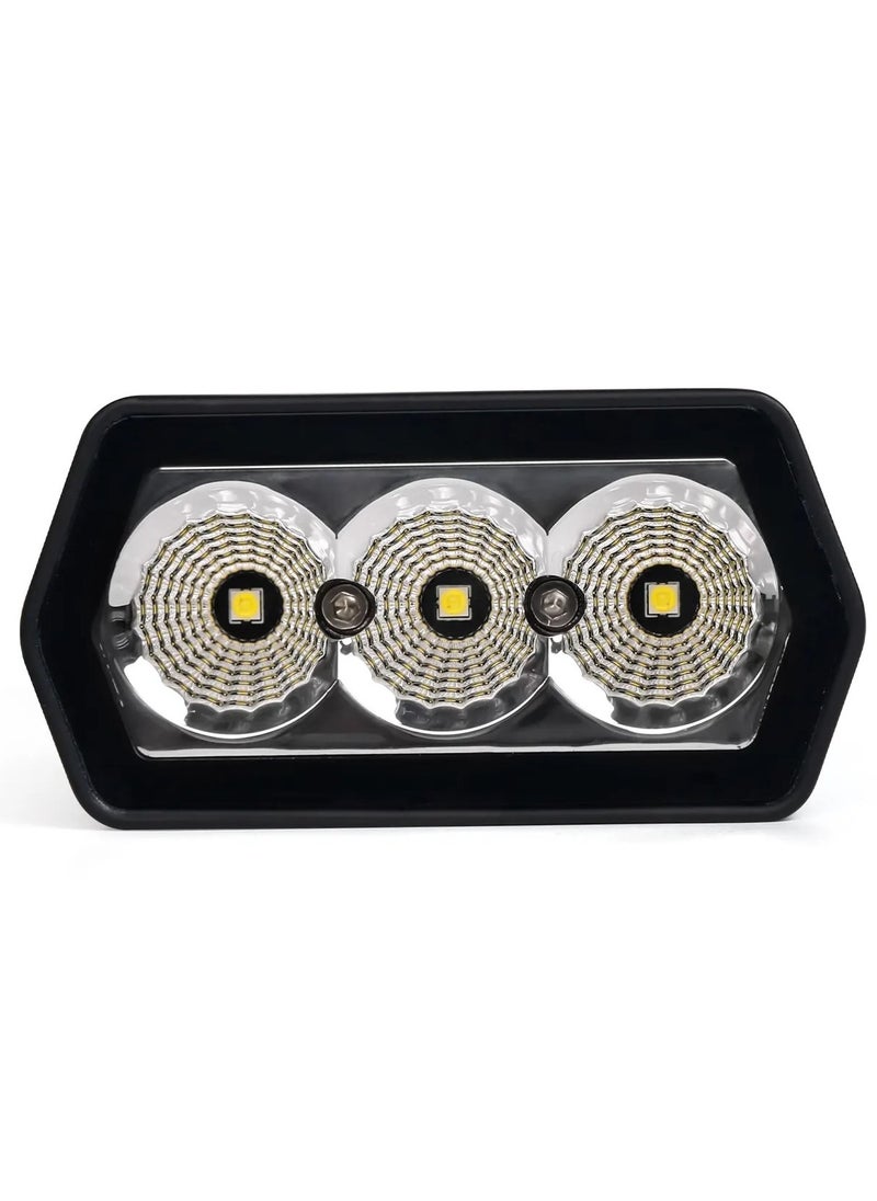 Toby's Toby's New 12V Auto Work Light Led Waterproof,4.5in 15W 3LED 5700K White Work Light IP68 Ultra Slim Lamp Bar Stripe for Offroad Ships  - Image 4