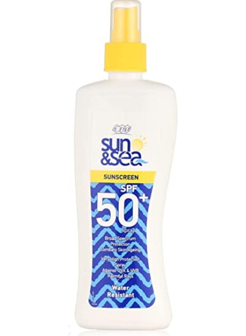 Eva Eva Sun & Sea sunscreen spray lotion for Adults 200Ml - Image 1