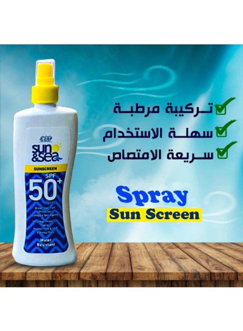 Eva Eva Sun & Sea sunscreen spray lotion for Adults 200Ml - Image 3
