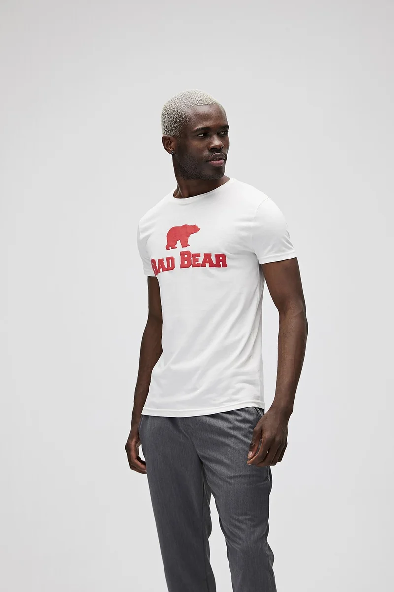 باد بير TEE WHITE Men's T-Shirt 19.01.07.002-C117