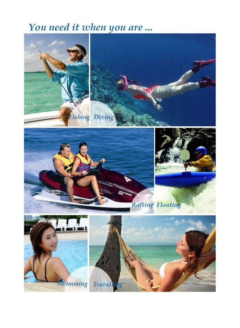 DIGI CORE Outdoor Universal Waterproof Phone Pouch, Waterproof Phone Case For iPhone, Samsung, And Android Phones IPX8 Cellphone Dry Bag Beach Cruise Ship Essentials With Lanyard - Image 2