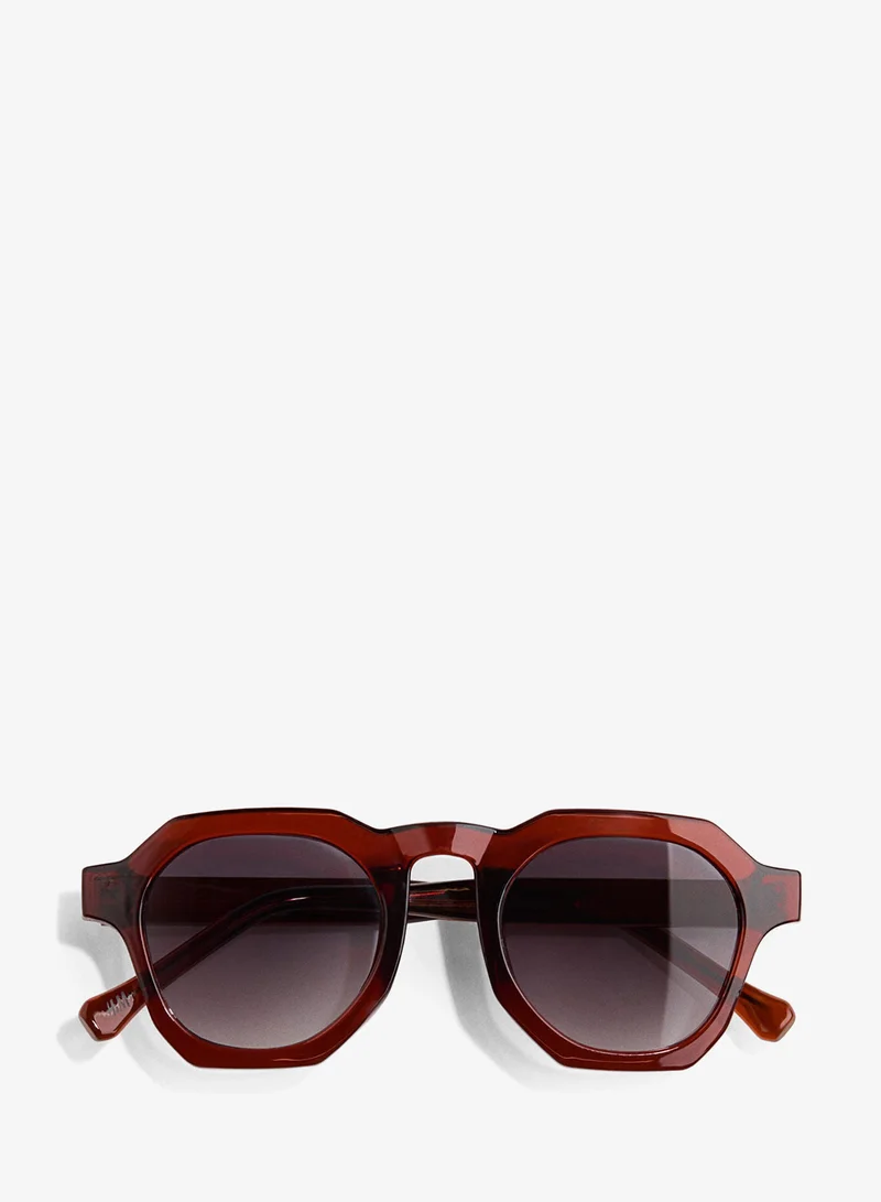 H&M Hexagon-shaped sunglasses