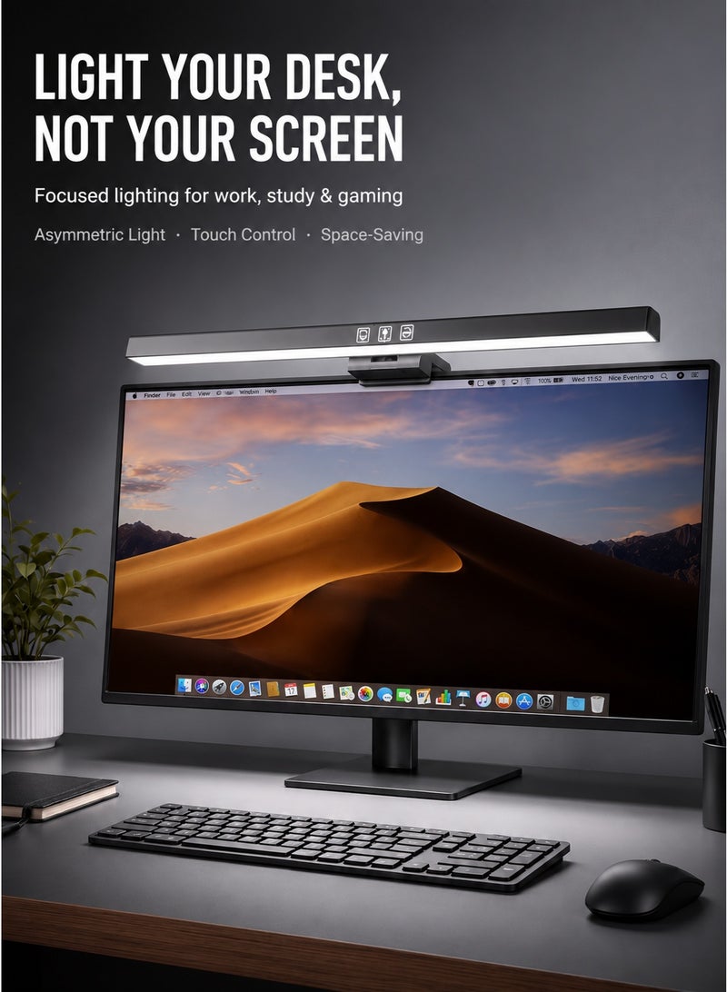 إيلاسار مصباح الكمبيوتر المحمول لمراقبة الكمبيوتر المدعوم بواسطة USB للمكتب / المنزل / الألعاب / المكتب مع سطوع قابل للتعديل / لون 330MM - Image 2
