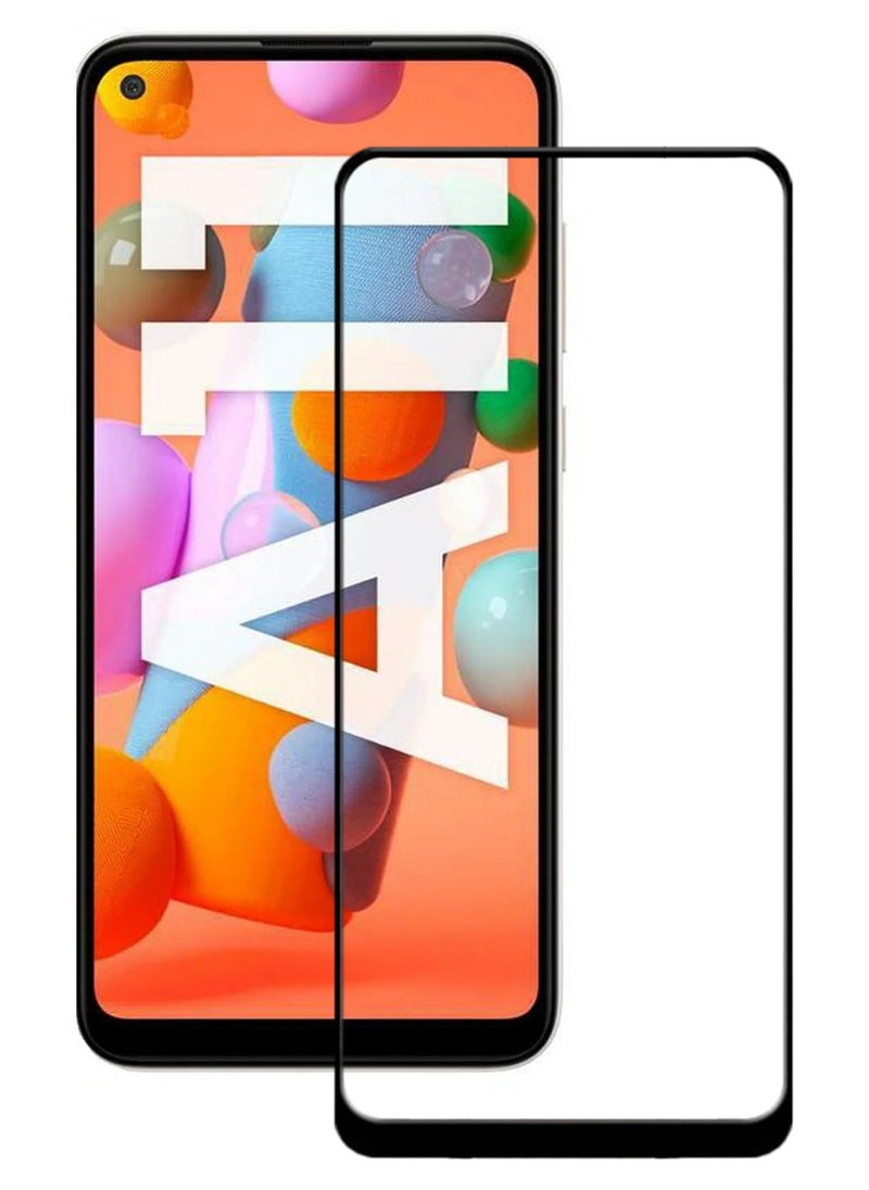 ACLIX Antistatic ESD Dustproof Premium Quality High Definition Tempered Glass Screen Protector Designed For Samsung Galaxy A11 - Image 1