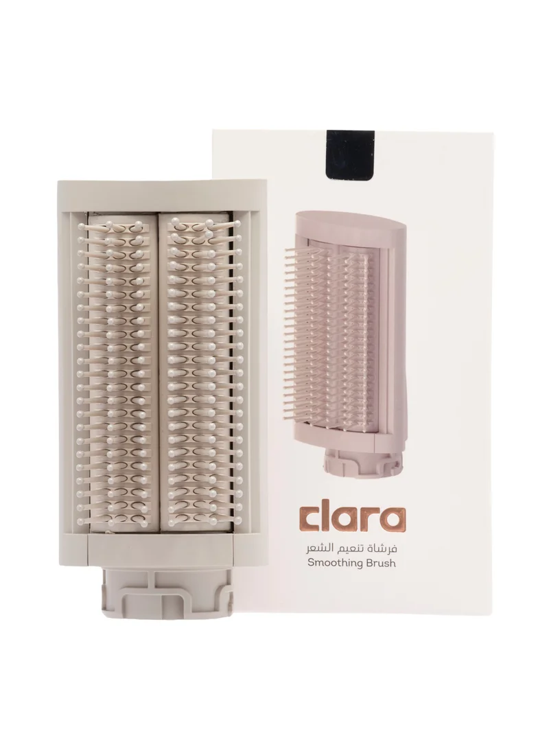 Clara  Clara Multi Styler Add-On Attachment - Paddle Hair Brush for Thick & Curly Hair – Smoothing & Detangling Brush with Strong Bristles for Women | Best Price UAE