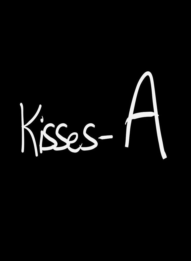 Pretty Liars PLL Kisses- A Vinyl Sticker Car Decal (6" Black)