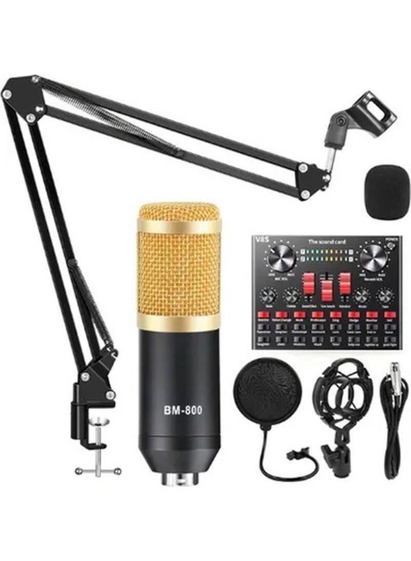 Rabos Sound Card Microphone Recording Set Muticolour - Image 2