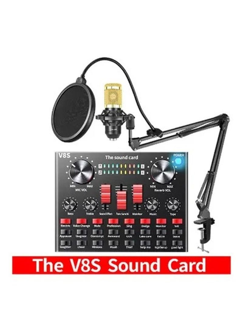Rabos Sound Card Microphone Recording Set Muticolour - Image 1