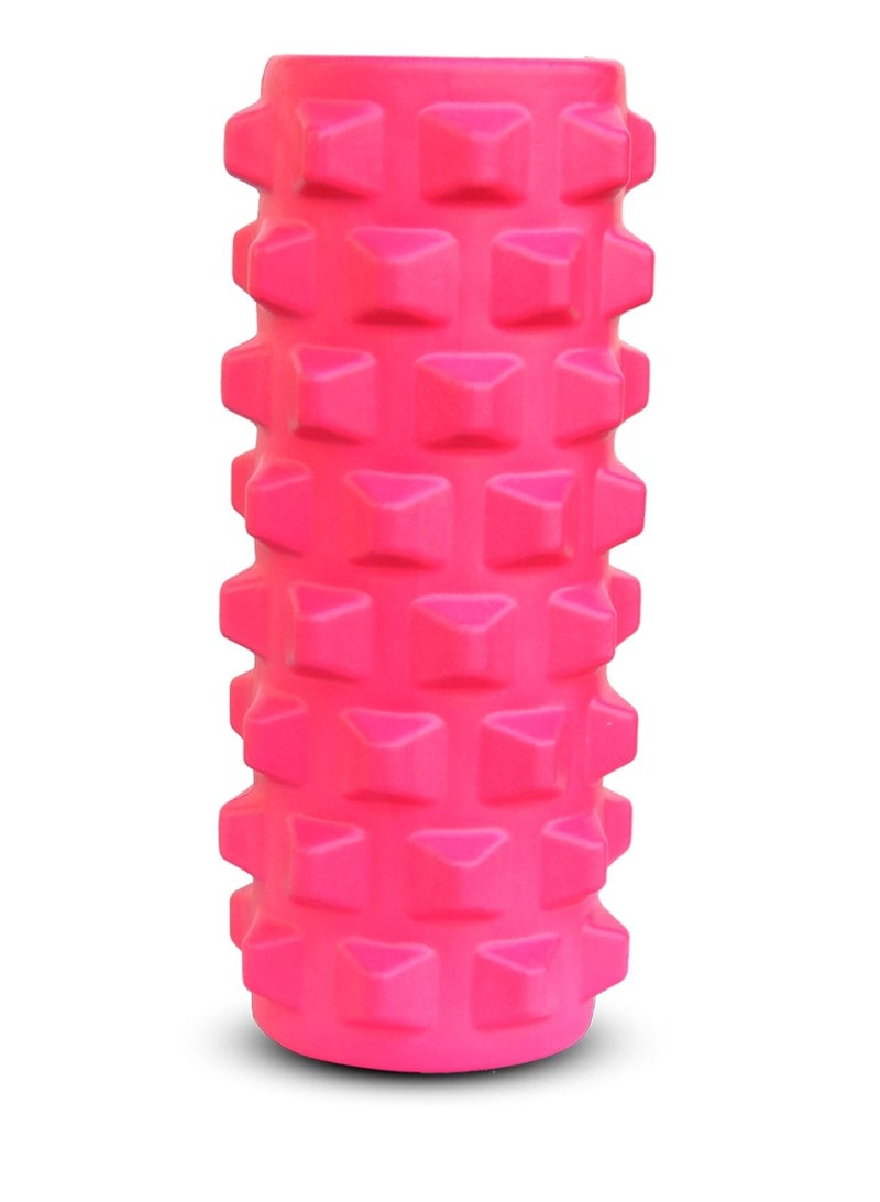 H PRO Yoga and Fitness Equipment Massager for Back and Leg Muscles - Pink - Image 1