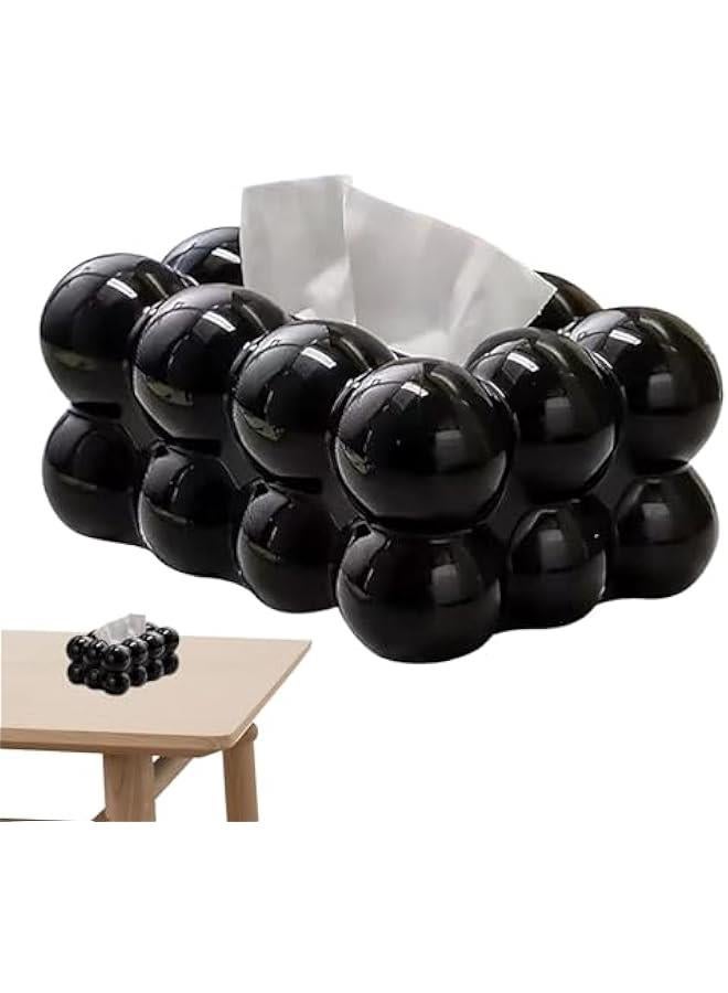 Bubble Shaped Tissue Box - Marsh Malow Shaped Tissue Box | Creative Tissue Box | Decorative Tissue Box | Facial Paper Organizer Dispenser | Cloud Shaped Tissue Box | Bubble Tissue Holder for Car - Image 1