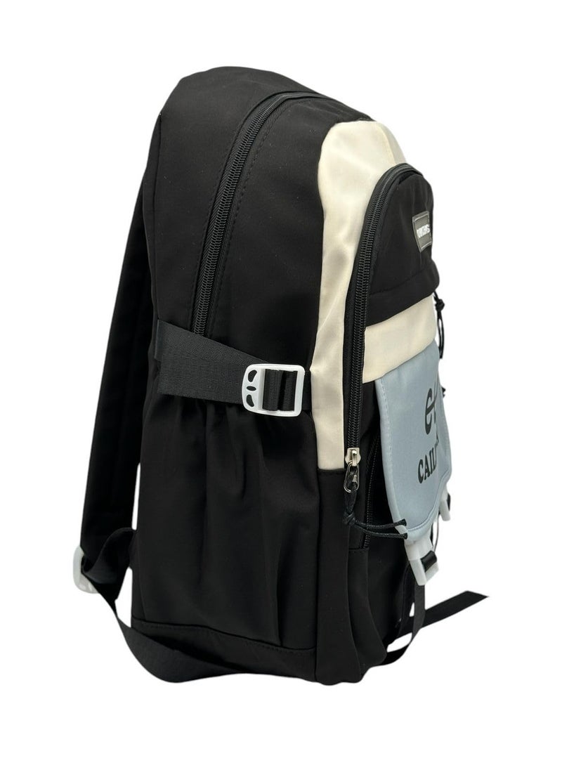QSHOP Premium School Backpack Daily Use Laptop Backpack Waterproof Backpack with Plush Pendant Accessories for Teenagers Students Women (42 * 30 * 16cm)  - Image 3