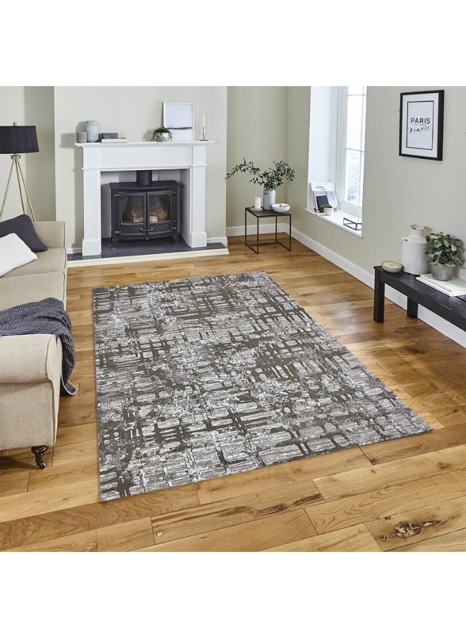 HANDPICKED FURNITURE Handpicked Furniture Abstract Beige Rug, Ultra Soft Area Carpets For Bed Room, Living Room, And Dining Room, Antislip Floor Carpets, Easy To Clean, Made In Turkey  - Image 1