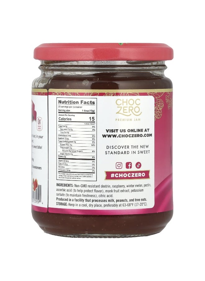 CHOCZERO - ChocZero, Raspberry Jam Style, 12 oz (340 g) - Image 1