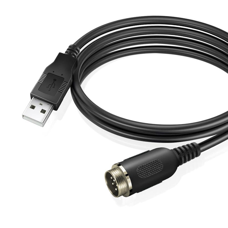 ZLiT Connection Din6 USB Cable Adaptation Fit for Thrustmaster TH8A Cable Hand-Row TSS Handbrake Signal Line (USB) - Image 3
