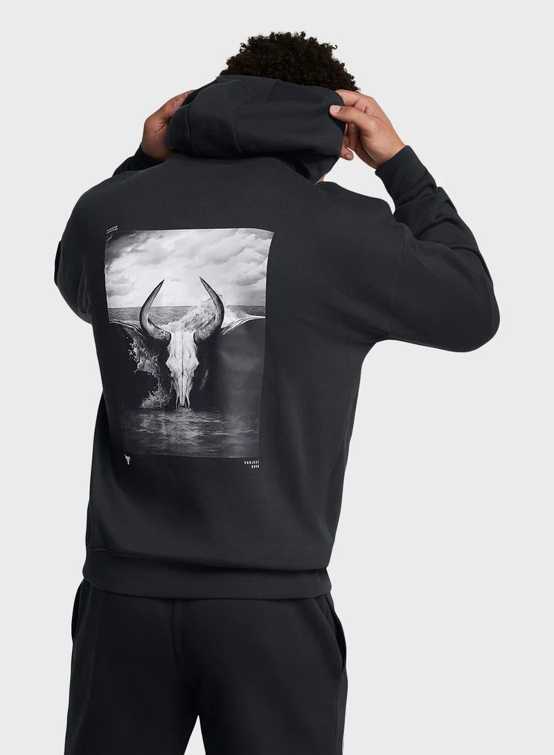 UNDER ARMOUR Project Rock Icon Fleece Hoodie
