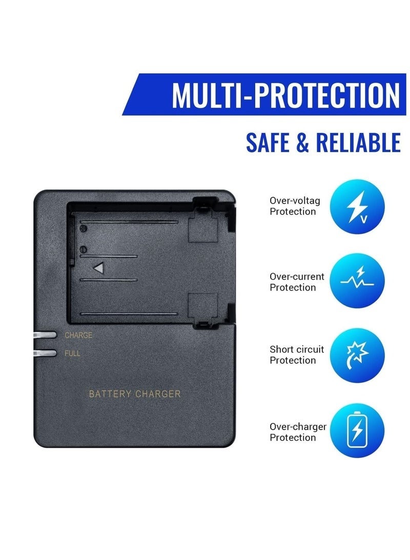 Arabest LC-E8 Quick Battery Charger Compatible with LC-E8 LP-E8 Battery for Canon EOS Rebel T2i T3i T4i T5i 550D 600D 650D 700D X4 X5 X6 X6i X7i (Not for Rebel T2, T3, T4, T5) - Image 5