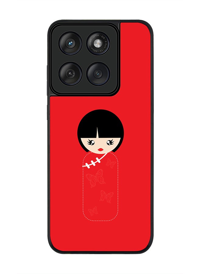 Stylizedd For Motorola MOTO Edge 60 Fusion/ Edge 60 Case,Slim fit Camera Protection, Shockproof Thin Phone cover  - Chinese Doll - Image 1