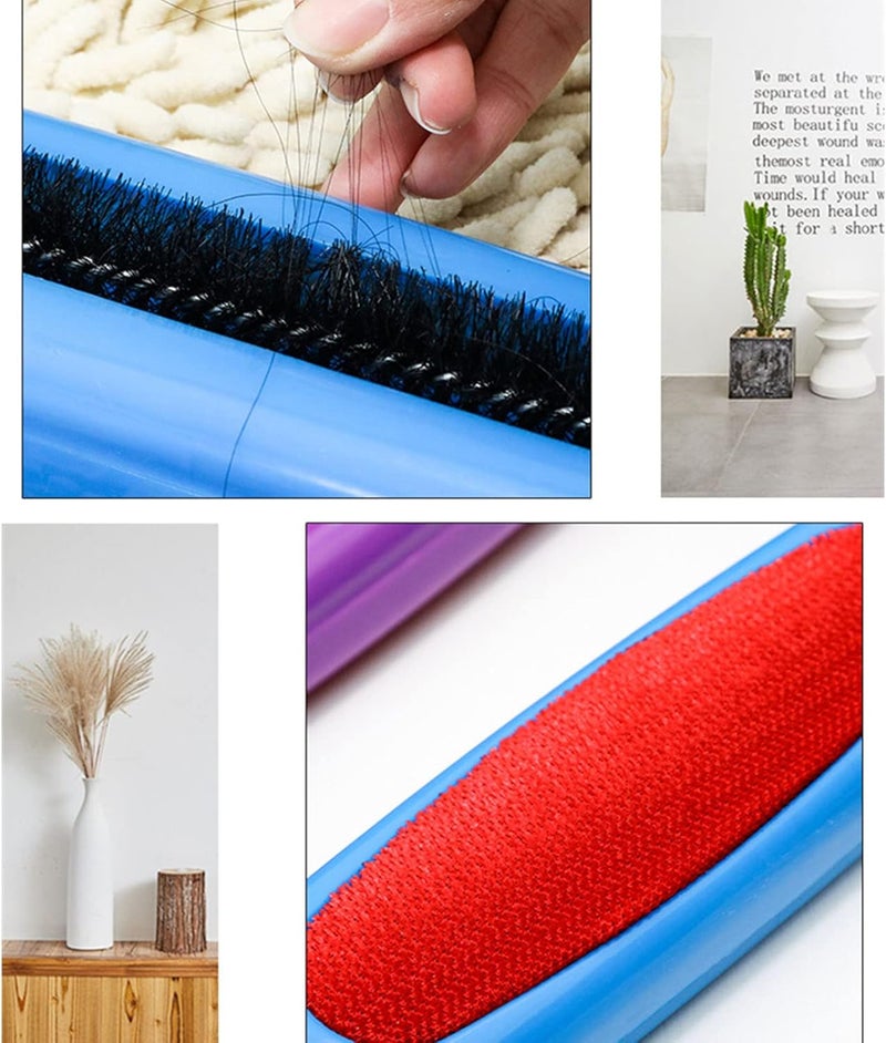 Creative Carpet Brush Handheld Carpet Table Sweeper Hand Broom Double Sided Dusting Tool Table Crumb Sweeper - Image 2