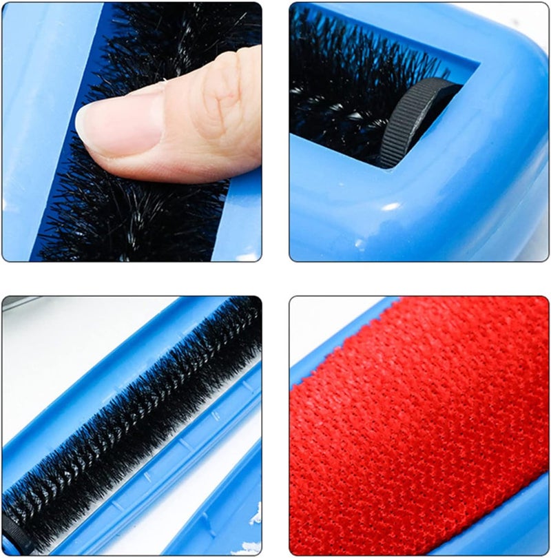 Creative Carpet Brush Handheld Carpet Table Sweeper Hand Broom Double Sided Dusting Tool Table Crumb Sweeper - Image 4