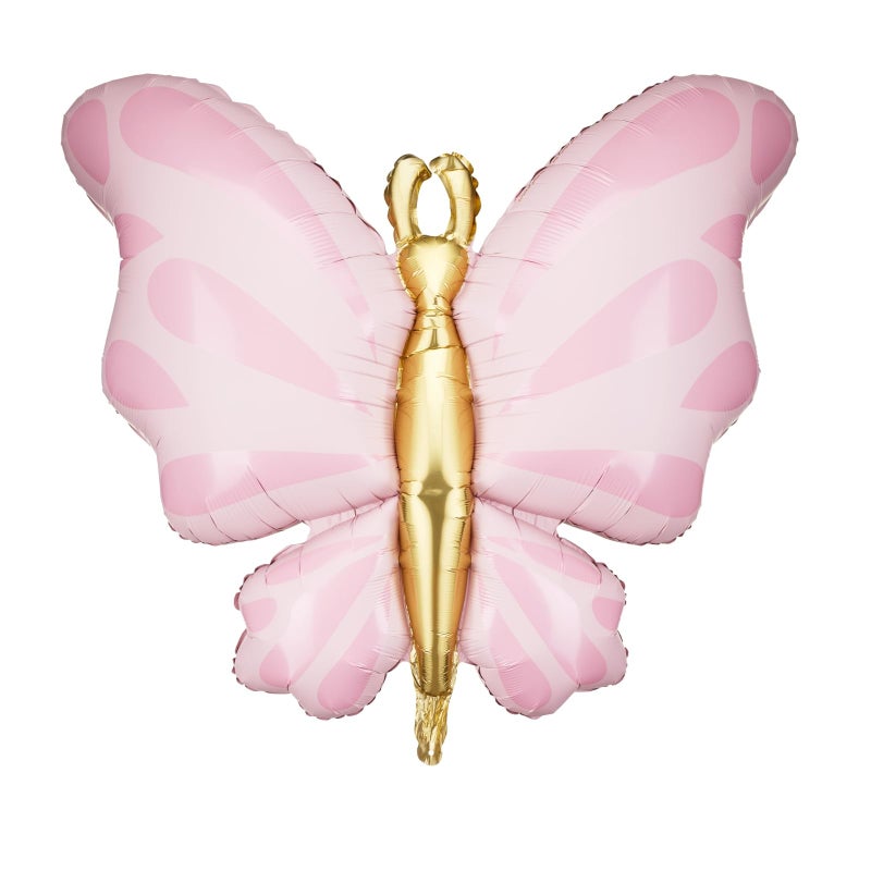 PartyDeco Large Pink Butterfly Balloon PartyDeco 272 Inch Butterfly Themed Party Birthday Summer Wedding Decor Pastel Color Balloons for Baby Shower Girl Bridal Shower Decorations - Image 3