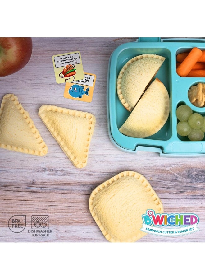 Sandwich Cutter And Sealer Decruster Sandwich Maker Cut And Seal Great For Lunchbox And Bento Box Boys And Girls Kids Lunch Sandwich Cutters For Kids - Image 2