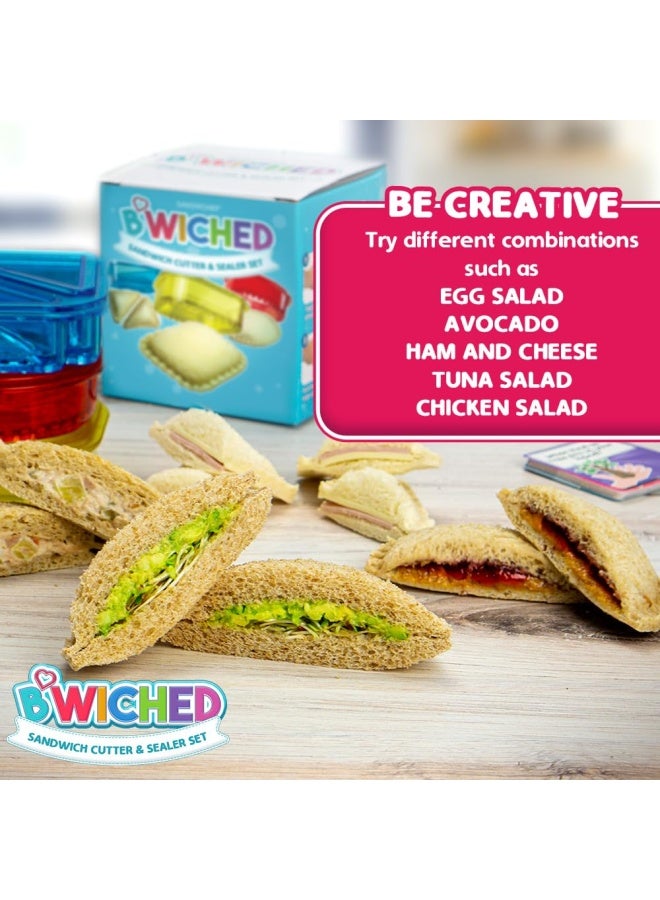 Sandwich Cutter And Sealer Decruster Sandwich Maker Cut And Seal Great For Lunchbox And Bento Box Boys And Girls Kids Lunch Sandwich Cutters For Kids - Image 4