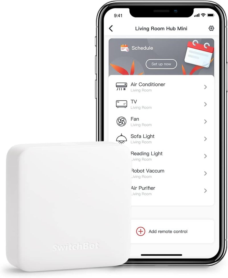 سويتش بوت جهاز SwitchBot Hub Mini (اللون الأبيض) - Image 1