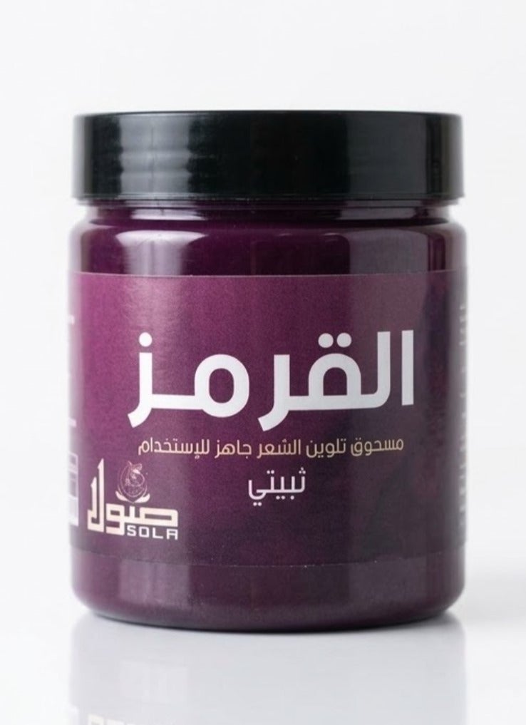 معجون القرمز لتلوين الشعر نبيتى