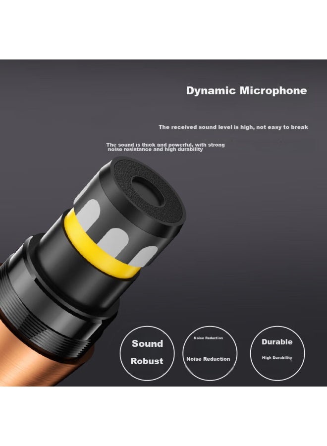 Sast Ok-09 Wired Dynamic Microphone, Professional Home Ktv Singing Recording, Home Karaoke, Conference, Desktop Computer, Speech Microphone, Professional Wired Microphone, 5-meter Cable Length - Image 3