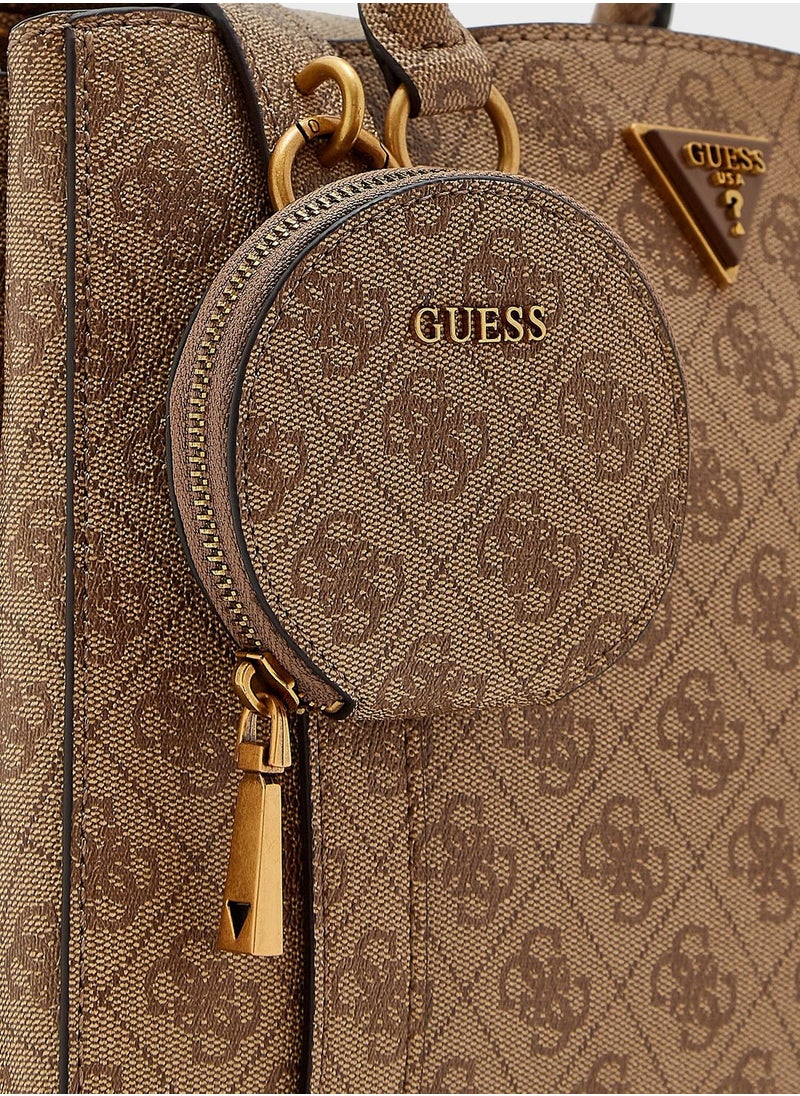 GUESS - Alexie Girlfriend Satchel - Image 1