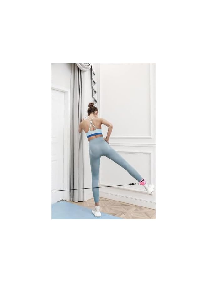 S-TOP Ankle Strap for Cable Machine, Premium Workout Straps with Comfortable Padding, Versatile Ankle Straps for Strength Training, Perfect for Men and Women Fitness - Image 4