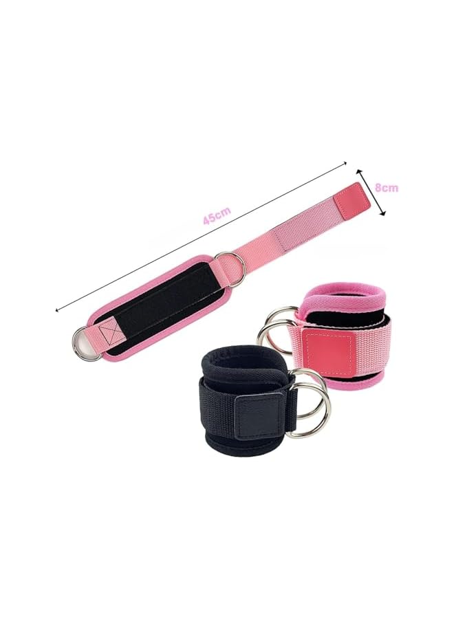 S-TOP Ankle Strap for Cable Machine, Premium Workout Straps with Comfortable Padding, Versatile Ankle Straps for Strength Training, Perfect for Men and Women Fitness - Image 3